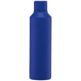 Olympus Edelstahlflasche - Kupferbeschichtet & Doppelwandig mit Drehverschluss - 500 ml in Königsblau