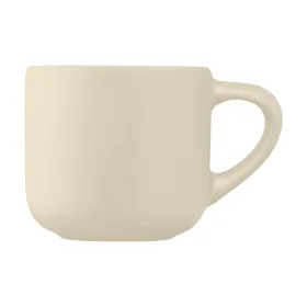 Alba Espresso-Keramiktasse mit mattem Finish - 90 ml in Cremefarben