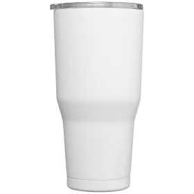Grosche® Yukon Edelstahl-Becher mit Schiebedeckel - 890 ml in Weiss