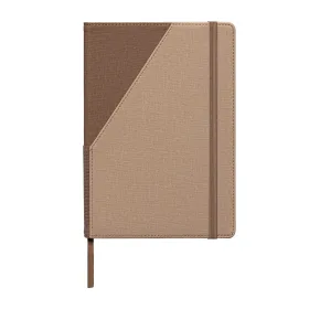 Xanadu Notizbuch nachfüllbar aus recyceltem Material - A5 in Schwarz