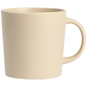 Madison - 355 ml Matte Glazed Keramiktasse in Cremefarben