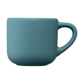 Alba Espresso-Keramiktasse mit mattem Finish - 90 ml in Eiskaltes Blau