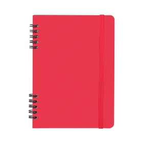 Jora Notizbuch spiralgebunde - A5 in Rot