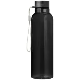 Aura rPET Trinkflasche mit Handschlaufe – 710 ml in Schwarz