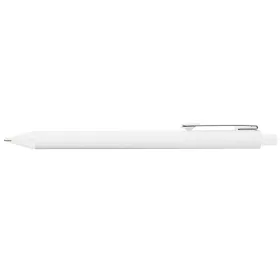Vela Essentials Gelschreiber mit Soft-Touch-Oberfläche aus recyceltem Kunststoff Soft-Touch-Oberfläche in Weiss