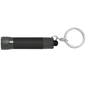 Chroma Softy Monochrome Klassisches 3 LED Taschenlampen Schlüsselanhänger in Metallisch