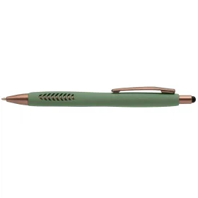 Avalon Stone Finish Kugelschreiber - m/Stylus in Grün