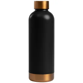 Astrid Edelstahlflasche - Doppelwandig - 530 ml in Schwarz