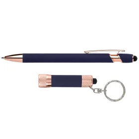 Prince Softy Roségold - Geschenkset in Marineblau