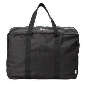 Aurelia Reisetasche mit zwei Fächern aus recyceltem Material - 33L in Schwarz