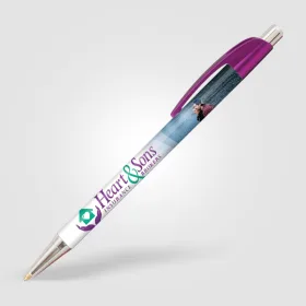 Lebeau Chrome Kugelschreiber in Magenta