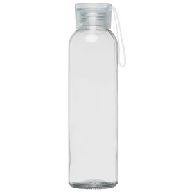 Solstra Essentials Glasflasche mit Silikonband - 500 ml in Klar