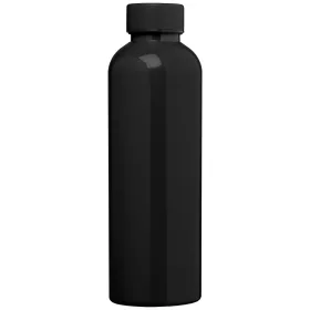Norden Trinkflasche in glänzender Monochrom-Optik und wasserdicht aus rPET – 680 ml in Schwarz
