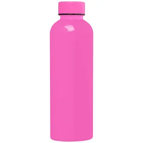 Norden Trinkflasche in glänzender Monochrom-Optik und wasserdicht aus rPET – 680 ml in Rosa