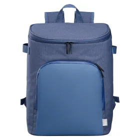 City Pack Kühlrucksack mit PEVA-Innenfutter aus rPET - 21L in Marineblau