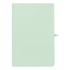 Monolith Notizbuch mit liniertem Steinpapier und Soft-Touch-Oberfläche - A5 in Grün