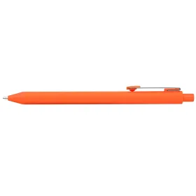 Vela Essentials Gelschreiber mit Soft-Touch-Oberfläche aus recyceltem Kunststoff Soft-Touch-Oberfläche in Orange