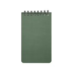 Atlas Essentials Spiralnotizblock aus Steinpapier in Waldgrün