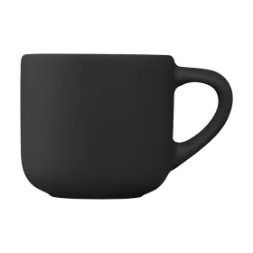 Alba Espresso-Keramiktasse mit mattem Finish - 90 ml in Schwarz