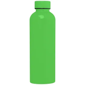 Norden Trinkflasche in glänzender Monochrom-Optik und wasserdicht aus rPET – 680 ml in Limettengrün