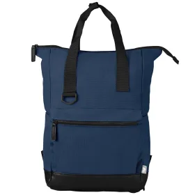 Odyssey Pack Tragetasche aus recyceltem Baumwolltuch - 17L in Marineblau