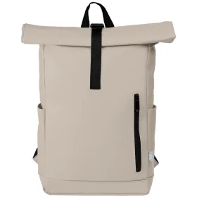 Malmö - Rolltop-Rucksack aus Recyclingmaterial - Wasserdicht in Düne