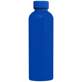 Norden Trinkflasche in glänzender Monochrom-Optik und wasserdicht aus rPET – 680 ml in Königsblau