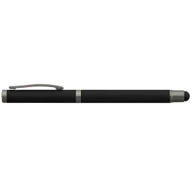 Bowie Gelschreiber mit Stylus aus recyceltem Aluminium in Schwarz