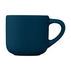 Alba Espresso-Keramiktasse mit mattem Finish - 90 ml in Marineblau