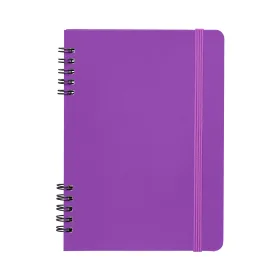 Jora Notizbuch spiralgebunde - A5 in Lila
