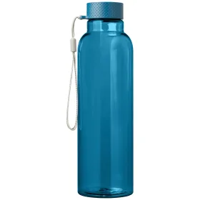 Aura rPET Trinkflasche mit Handschlaufe – 710 ml in Marineblau