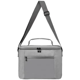 City Pack Isolier-Kühltasche mit Reissverschluss aus rPET - 10L in Grau