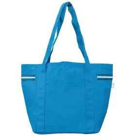Newport Tragetasche mit Streifenmuster aus recyceltem Material - 20L in Marineblau