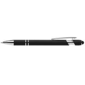 Prince Recycelt Softy Kugelschreiber - m/Anti-Fraud Tinte & Stylus in Schwarz