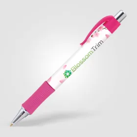 Hepburn Chrome Kugelschreiber in Rosa