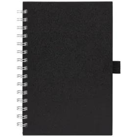 Terra Recycling-Milchkarton FSC®-Papier- Spiralnotizbuch – A5 in Schwarz