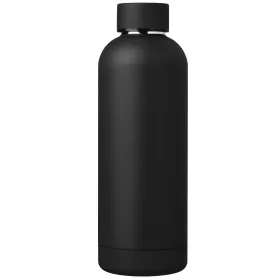 Astrid Recycling-Edelstahlflasche - Doppelwandig - 530 ml in Schwarz