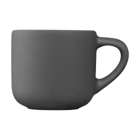 Alba Espresso-Keramiktasse mit mattem Finish - 90 ml in Grau