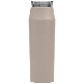 Majesty Recycling-Edelstahlflasche mit wasserdichtem Verschluss - 590 ml in Düne