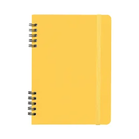 Jora Notizbuch spiralgebunde - A5 in Gelb