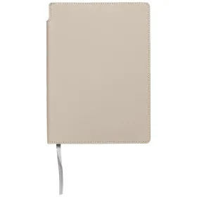 Malmö Notizbuch mit weichem Einband aus recyceltem Material - A5 in Düne