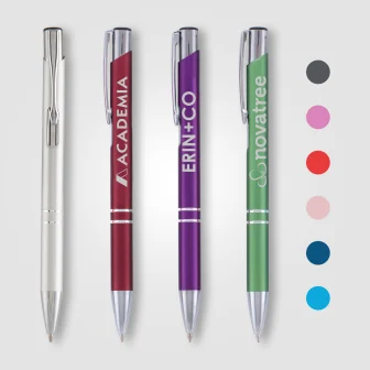 Crosby Matte Aluminum Plunger Pen