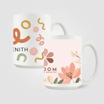 SimpliColor Ceramic C-Handle Mug – 15 oz.