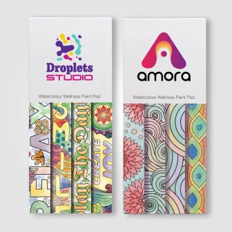 Solna FSC® Paper Watercolor Brush & Paint Set