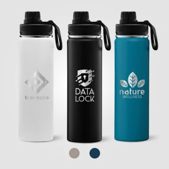 Alaska - 710 ml Bouteille d’eau en acier inoxydable à double paroi