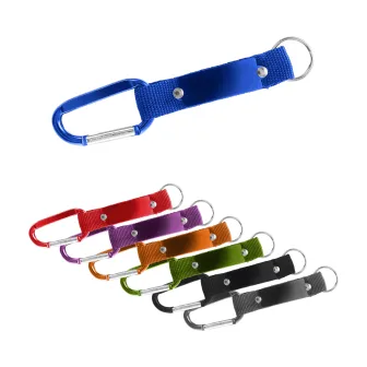 Strap Happy Carabiner Keychain
