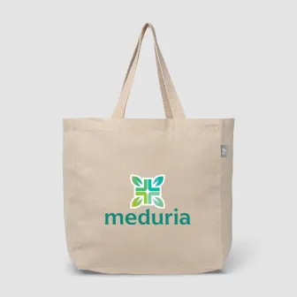 Toronto - 8 oz.  Recycled Cotton Blend Shopper Tote Bag