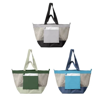 Neri Recycled Mesh Foldable Tote Bag - 45L
