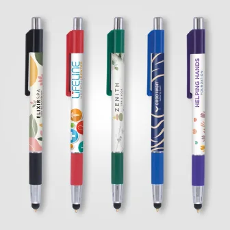 Colorama Weighted Chrome Stylus Pen