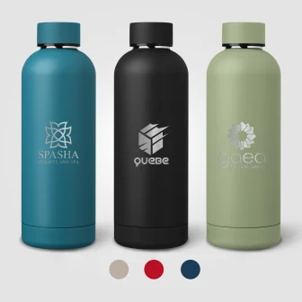 Gourde Astrid en acier inoxydable à double paroi - 530 ml